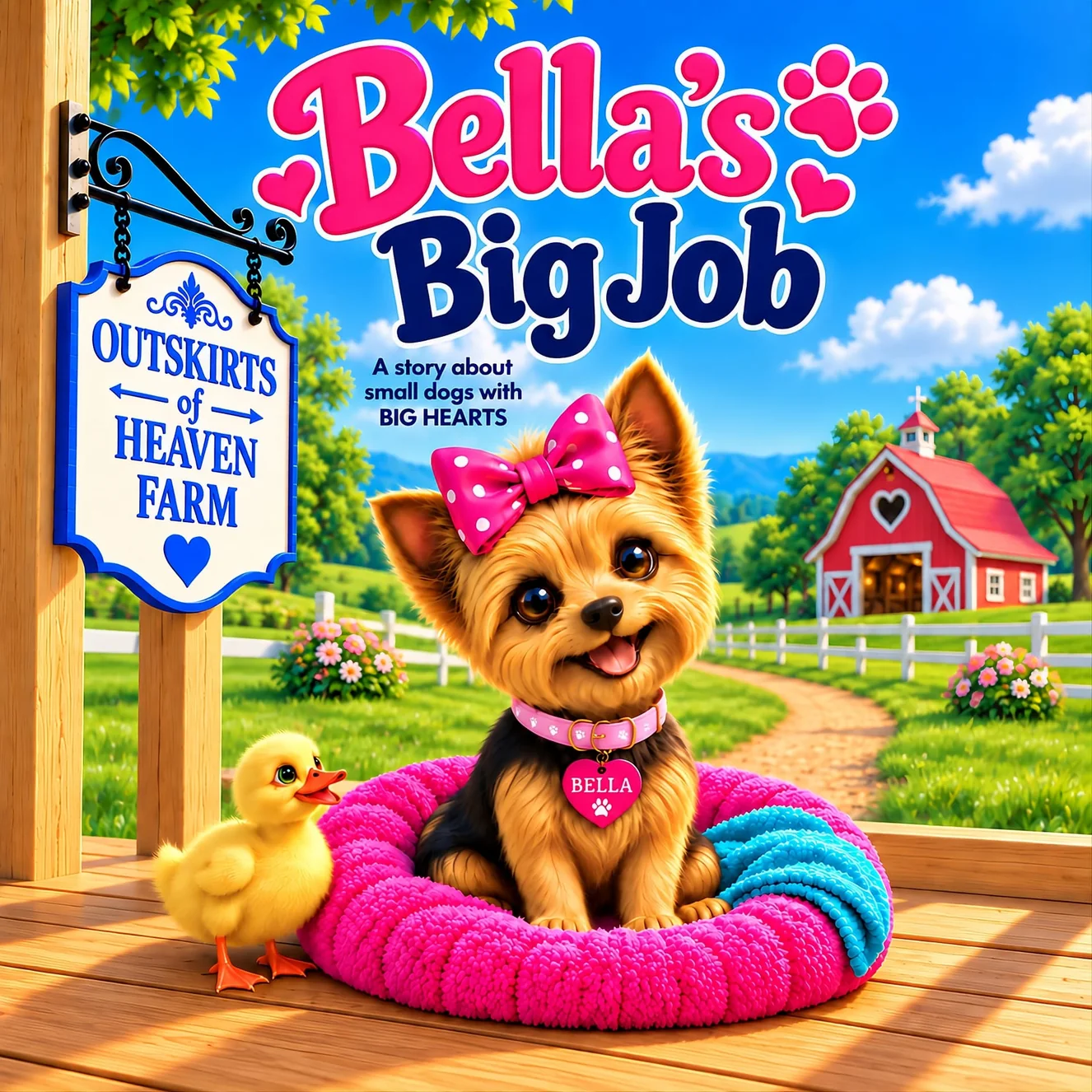 Cover of the children's book Bella's Big Job